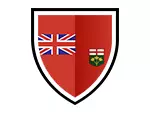 Ontario Province Logo Flag - EdKosmos